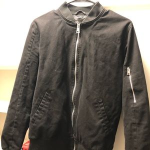Medium sized ASOS brand bomber jacket.